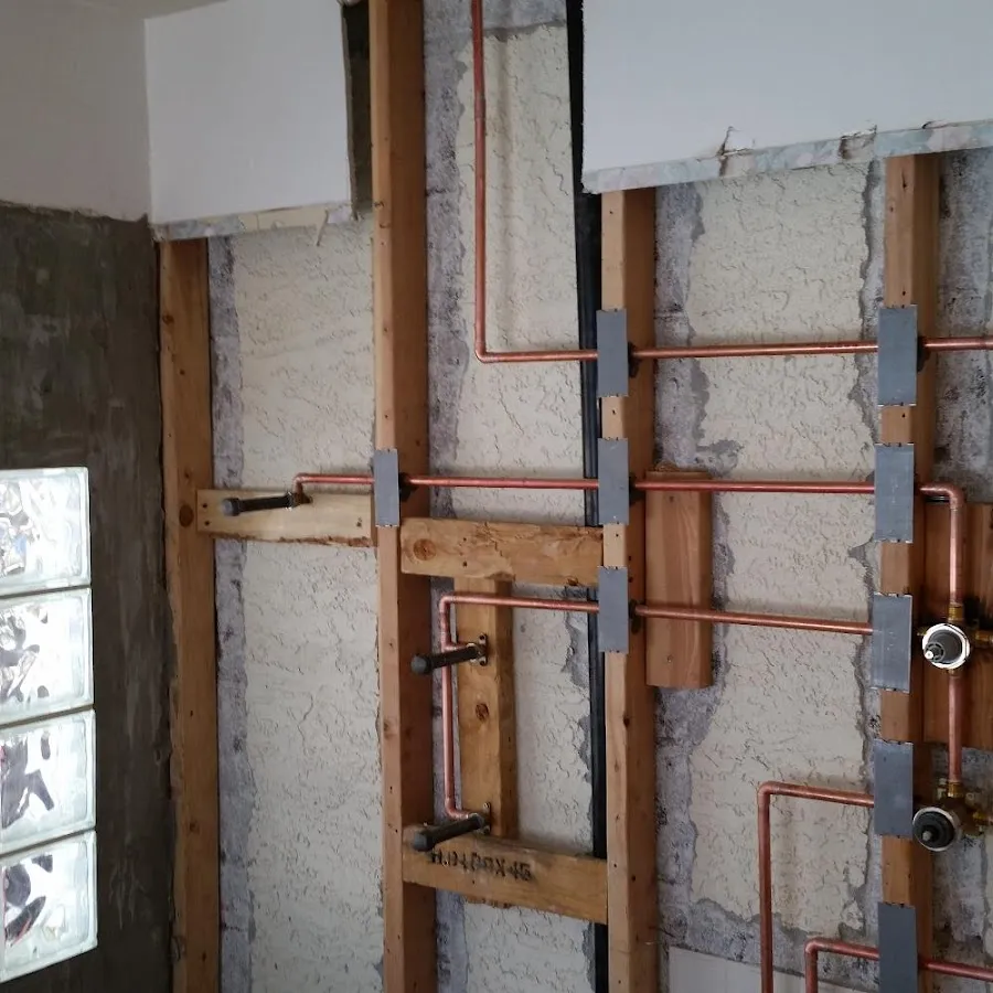 Copper pipe installation for Burst Pipe Repair in Richardson